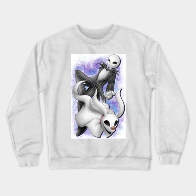 Jack Skellington Crewneck Sweatshirt by CrazyMeliMelo